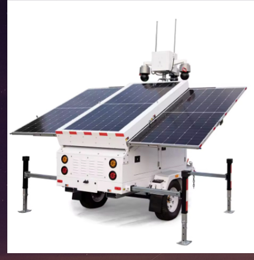 C600-7M/9M Solar CCTV Trailer — image from the supplied 2026 catalogue