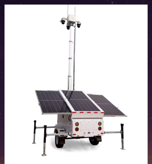 C660-7M/9M Solar CCTV Trailer — image from the supplied 2026 catalogue