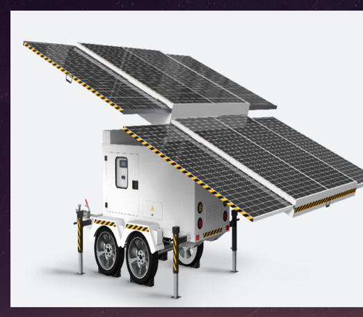 S600-50 Mobile Solar Trailer — image from the supplied 2026 catalogue