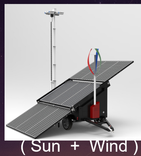 TCS800W-9M Solar + Wind Hybrid Trailer — image from the supplied 2026 catalogue
